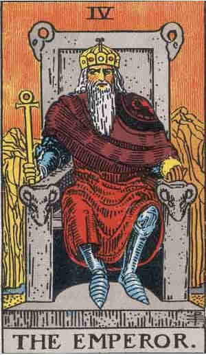 The Emperor Tarot Card